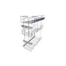Porta Tempero Triplo Deslizante Aço Cromado 8697 Jomer