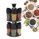 Porta Temperos Condimentos 100ml 12 Potes Suporte Giratório Porta Temperos Condimentos 100ml 12 Potes Suporte Giratório