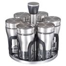 Porta Temperos Condimentos Giratório 6 Potes Cozinha Visor