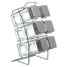 Porta Temperos E Condimentos Com 6 Potes P/ Cozinha Gourmet
