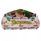 Porta Temperos e Condimentos Gourmet de Parede em Madeira - Alho