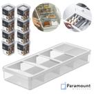 Porta Temperos Organizador De Gavetas P/ Condimentos C/ 8 Pote Hermético
