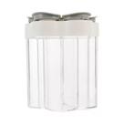 Porta Temperos Transparente 5 em 1