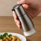 Porta Temperos Vidro Cozinha Comida Salada Tempero 320ml THIKA Inox