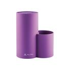 Porta Tesouras Redondo Aeolus Com Dois Compartimentos - Roxo Porta Tesouras Redondo Aeolus Com Dois Compartimentos - Roxo