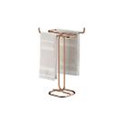 Porta toalha bancada Rose Gold Future 1177RG Toalheiro Lavabo banheiro