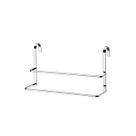 Porta toalha banheiro suporte duplo 45 cm encaixe box Future 1612