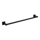 Porta Toalha Barra 60cm Quadratta Black Noir - 2040.BL83.NO