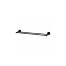 Porta Toalha Barra Duplo Banho Slim 59cm Preto Fosco - Perflex