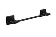 Porta Toalha Barra Polo 20cm Black Noir - Deca