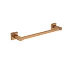 Porta Toalha Barra Quadratta 30cm Red Gold - Deca