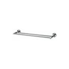 Porta Toalha Barra Slim Banho Duplo Cromado - Perflex Porta Toalha Barra Slim Banho Duplo Cromado - Perflex