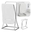 Porta Toalha De Bancada Pia Lavabo Retangular Duplo Cromado Arthi