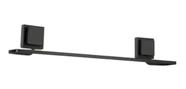 Porta Toalha De Banho Banheiro Preto 3M Com Adesivo Super Resistente Black