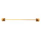 Porta Toalha de Banho Quadrus Dourado Porta Toalha de Banho Quadrus Dourado