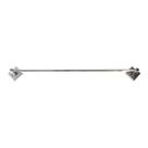 Porta Toalha de Banho Reto De Pendurar no Banheiro Aço Inox com 50cm Porta Toalha de Banho Reto De Pendurar no Banheiro Aço Inox com 50cm