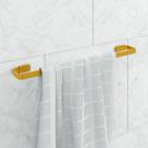 Porta Toalha de Banho Stander Dourado