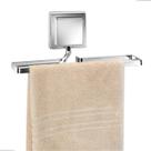 Porta Toalha de Rosto Barra Banheiro Lavabo Toalheiro Sem Furo Fixação Dupla Face Cromado Arthi Porta Toalha de Rosto Barra Banheiro Lavabo Toalheiro Sem Furo Fixação Dupla Face Cromado Arthi