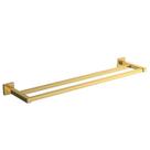 Porta Toalha Deca Barra Duplo 60cm Quadratta