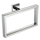 Porta Toalha Formato Argola Linha Eterna em Aço Inox Polido Italy Line
