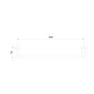 Porta Toalha Linear 2030 C 34 Athena Meber 26167.2