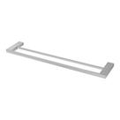 Porta Toalha Reto Duplo Longo Onix Cromado ( 4900 C-150)