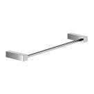 Porta Toalha Rosto De Parede Para Banheiro Metal Escovado 32cm Troia
