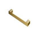 Porta Toalha Rosto Docolflat Ouro Escovado 300mm - Docol