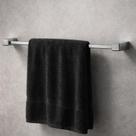Porta Toalhas de Banho 59,5 cm Inox Cromado Área Útil 55,5 cm e Fixação Segura Linha Paris WESTING by BSMIX Porta Toalhas de Banho 59,5 cm Inox Cromado Área Útil 55,5 cm e Fixação Segura Linha Paris WESTING by BSMIX