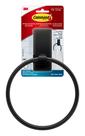 Porta-toalhas de mão Command Matte Black Water Resistente à Água
