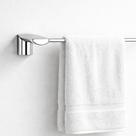 Porta Toalhas de Parede Inox Cromado 54 cm Design Moderno e Anticorrosão Linha Infinity WESTING by BSMIX
