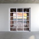Porta Travessa de Correr 3 Folhas 210 X 180cm com Fechadura Linha 25