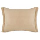 Porta Travesseiro Altenburg Blend Malha Plush Avulsa com Aba Bege Aveia - 1377