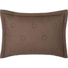 Porta Travesseiro Altenburg Siena Microfibra 100% Poliéster 50x70cm Marrom Bit