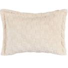 Porta Travesseiro Blend Sense Alternburg 100% Poliéster 50x70cm Snow Porcelana