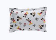 Porta Travesseiro Com Abas Mickey Work 55x80cm - Mickey Work