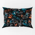 Porta Travesseiro Fronha Avulsa Game Win 70cm x 50cm - Estampa Digital Juvenil Infantil Decorativo Gamer Nerd Geek