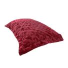 Porta Travesseiro La Dotta Plush Cloud Avulso 50x70 cm Vermelho Amaranto - 50314