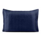 Porta Travesseiro Laura Percal 200 Fios 70x50cm Matelado com Debrum
