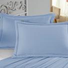 Porta Travesseiro Matelado Nobre 1 Peça Malha 100% Algodão - Azul-bebê