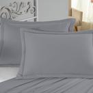 Porta Travesseiro Matelado Nobre 1 Peça Malha 100% Algodão - Cinza Porta Travesseiro Matelado Nobre 1 Peça Malha 100% Algodão - Cinza