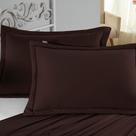 Porta Travesseiro Matelado Nobre 1 Peça Malha 100% Algodão - Marrom Porta Travesseiro Matelado Nobre 1 Peça Malha 100% Algodão - Marrom
