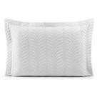 Porta Travesseiro Paris Percal 150 Fios 100% Algodão 70x50cm Matelado com Debrum