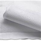 Porta Travesseiro Piquet Tognato Capela 100% Algodão Branco 50 x 70 cm - 1 peça Porta Travesseiro Piquet Tognato Capela 100% Algodão Branco 50 x 70 cm - 1 peça