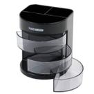 Porta Treco Multiuso 6 Nichos Organizador de Mesa para Lápis, Canetas e Papelaria Plástico Resistente - Porta Treco Multiuso 6 Nichos Organizador de Mesa para Lápis, Canetas e Papelaria Plástico Resistente -