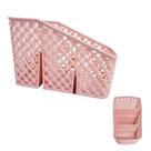 Porta Treco Organizador Mesa Escritório Maquiagem Banheiro ROSA
