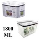 Porta Tudo Fresh Hermético Retangular Empilhável 1800ml - Paramount