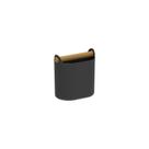 Porta utensilios pub3000 lume c/ alca preto fechado martiplast ou