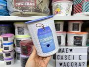 Porta Utensílios Redondo Tupperware - Estampado Azul