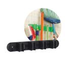 Porta Vassouras E Rodo com 4 Encaixes C 5 X L 34 X A 5 Cm